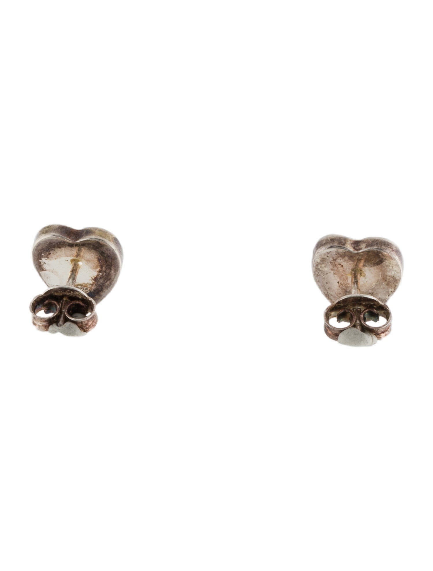 Gucci Trademark Heart Stud Earrings